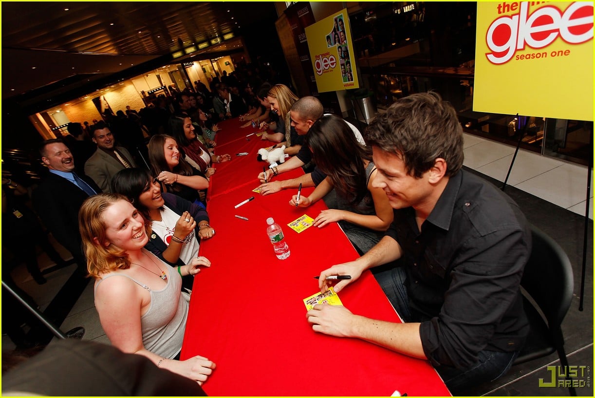 glee cast autograph signings 162337462