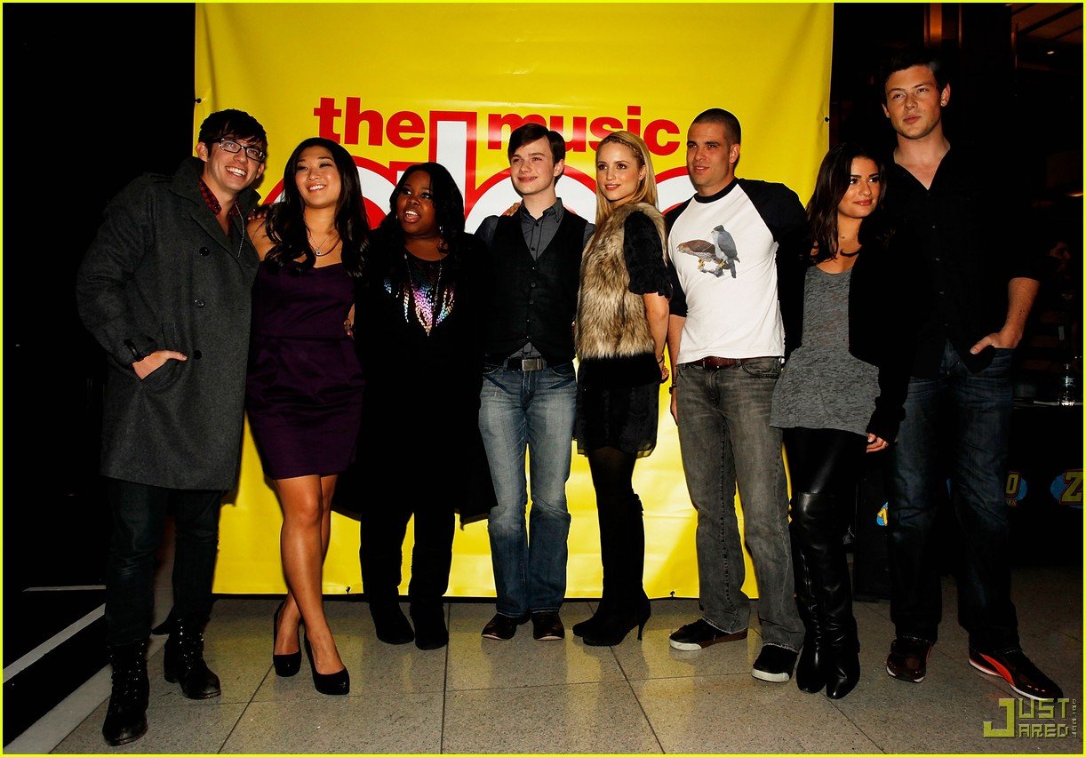glee cast autograph signings 232337532