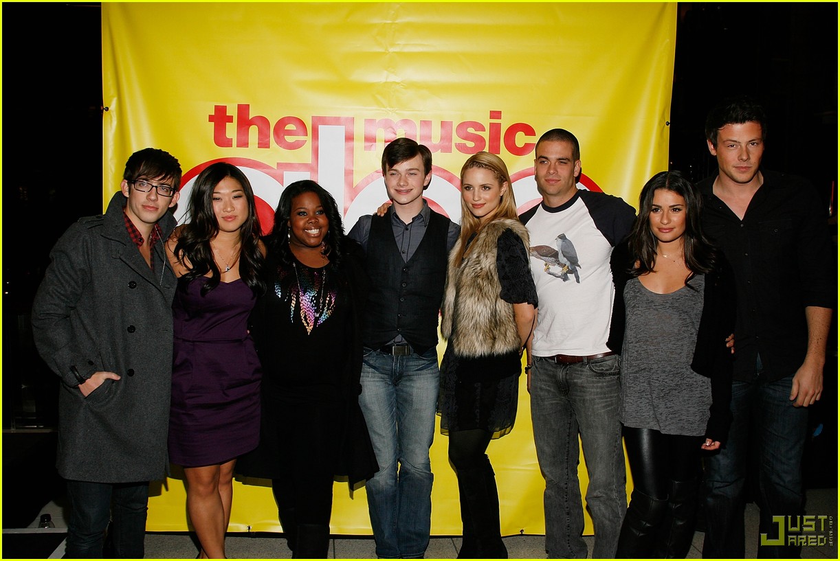 glee cast autograph signings 252337552