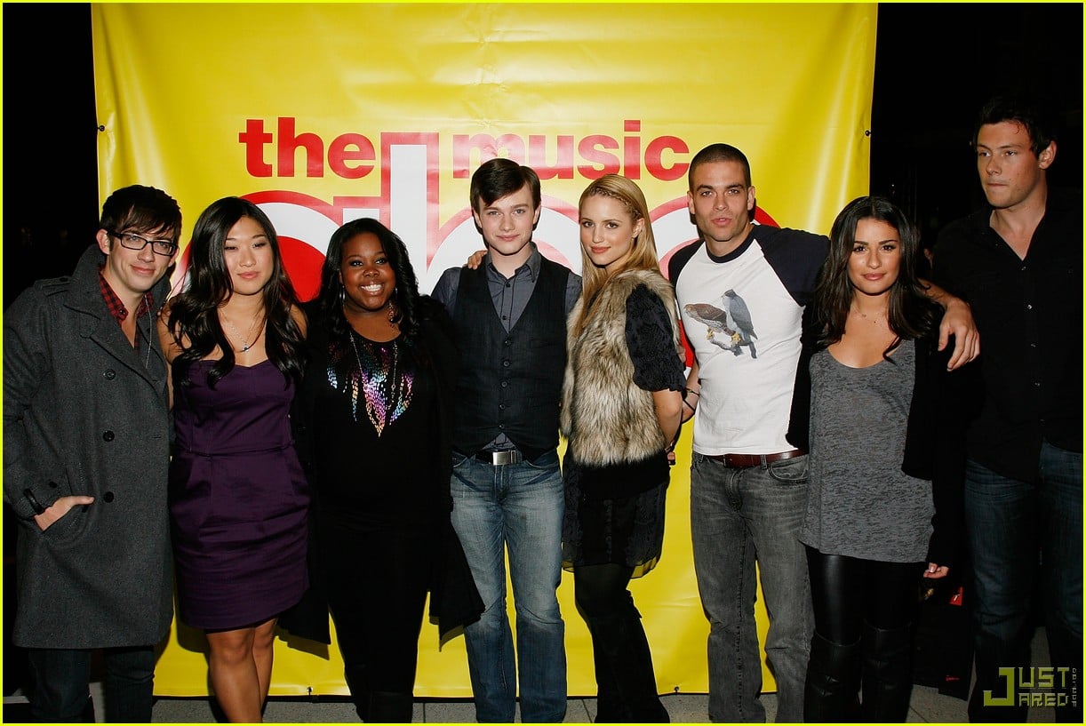 glee cast autograph signings 292337592