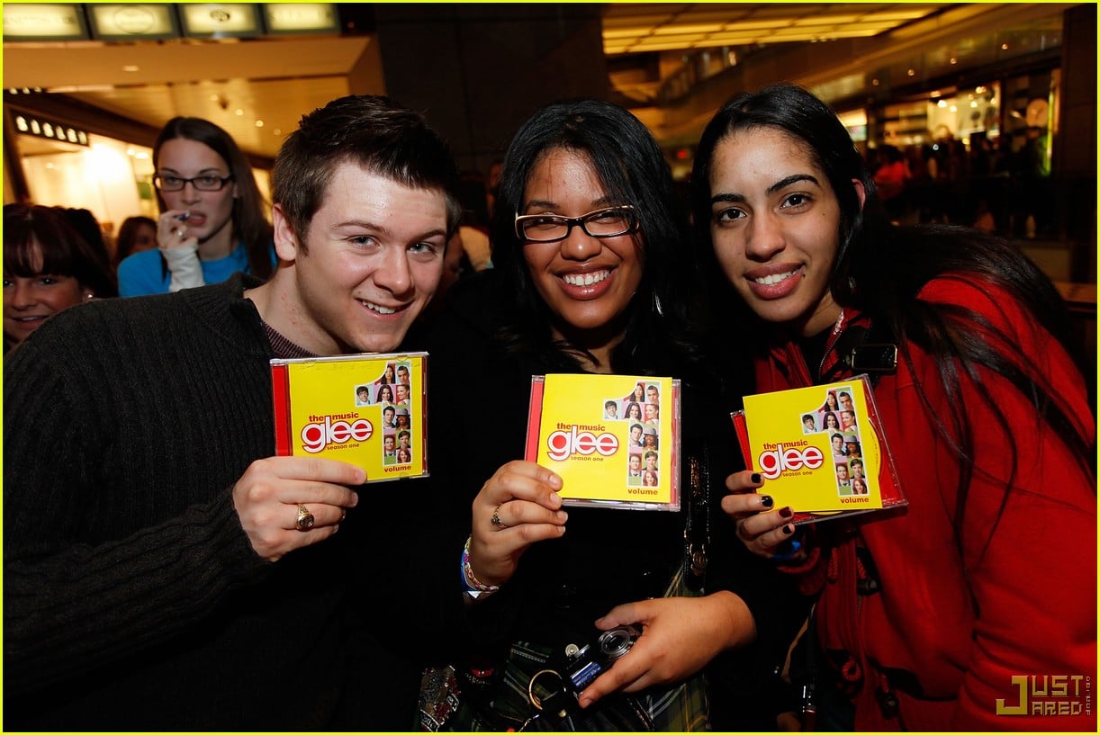 glee cast autograph signings 302337602