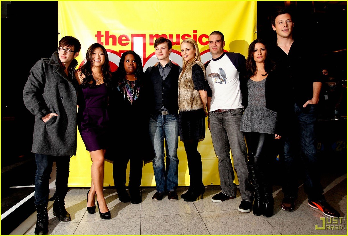 glee cast autograph signings 312337612