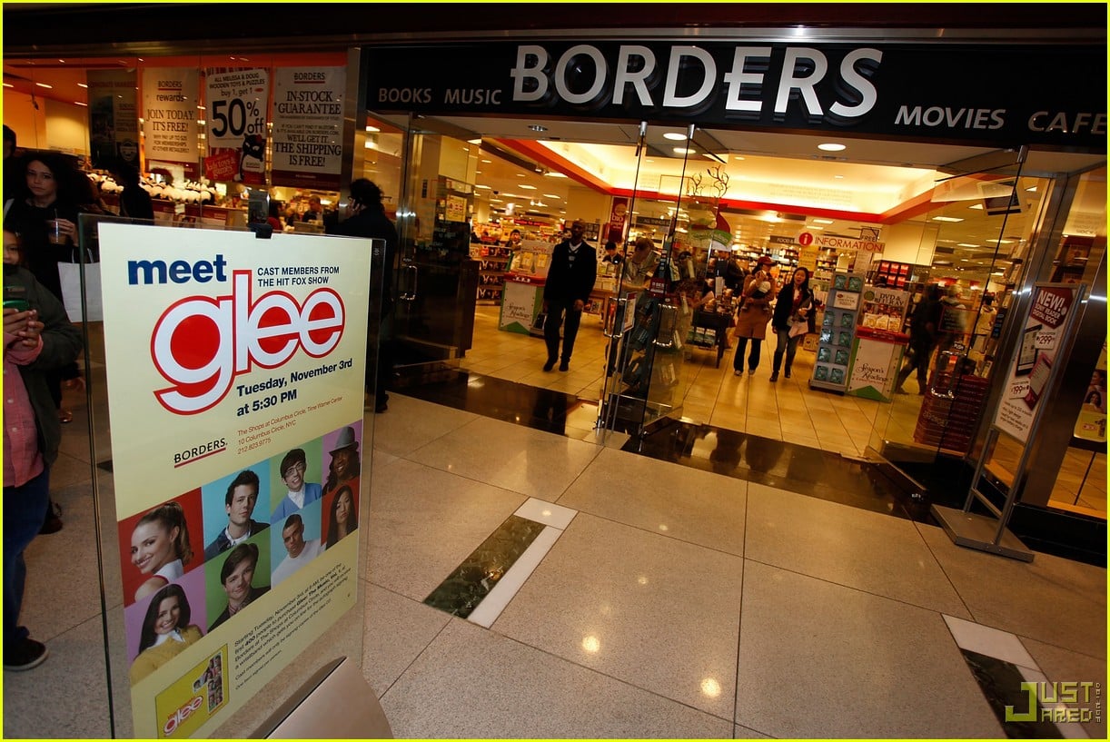 glee cast autograph signings 322337622