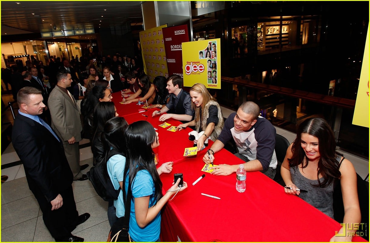 glee cast autograph signings 362337662