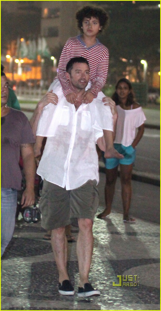 Hugh Jackman Shoots Lipton Ice Tea Commercial Photo 2407572 Ava