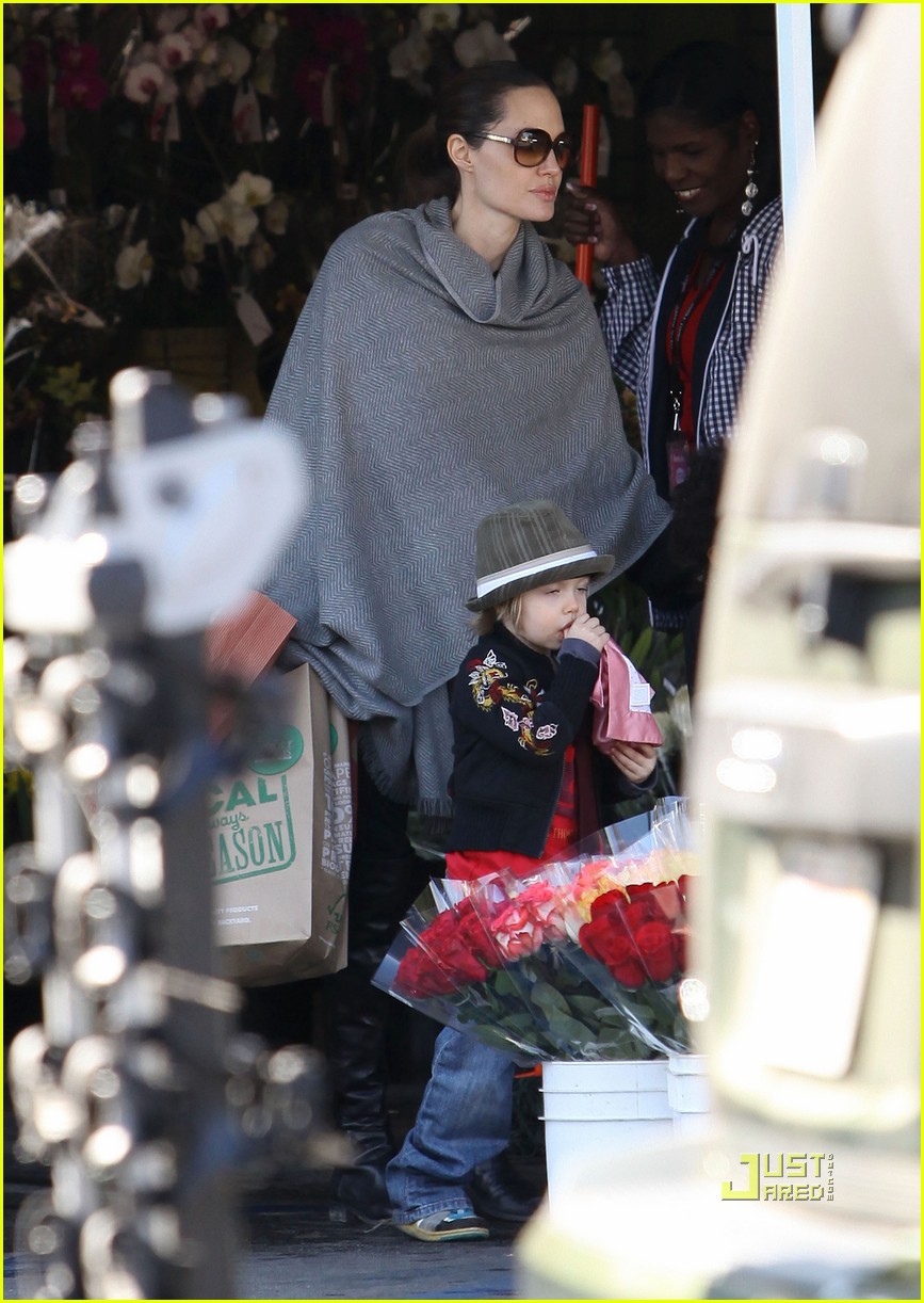 Angelina Jolie Whole Foods Grocery Shopping! Photo 2408704 Angelina