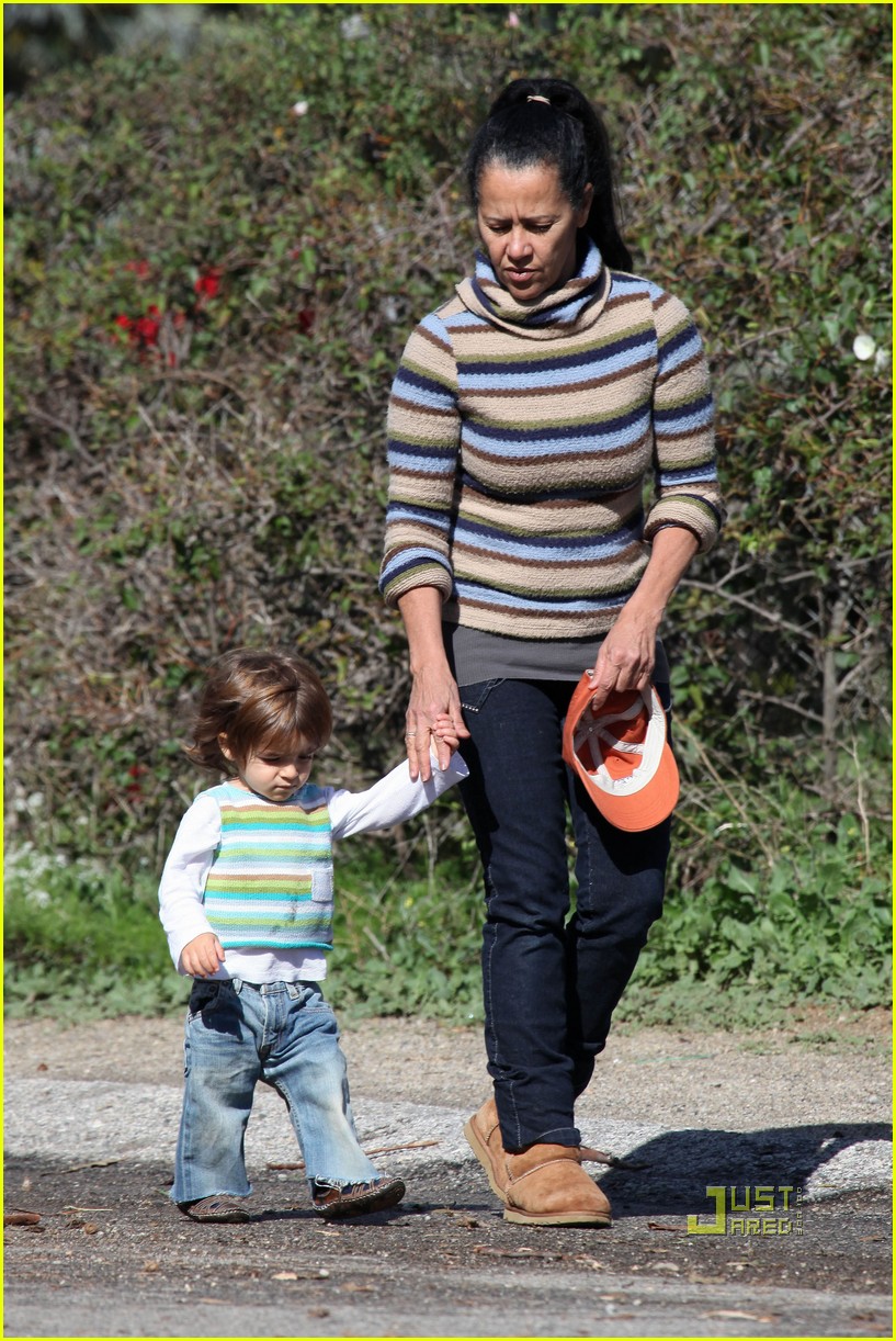 Levi McConaughey & Grandma Alves Step Out in Stripes Photo 2411221(02)