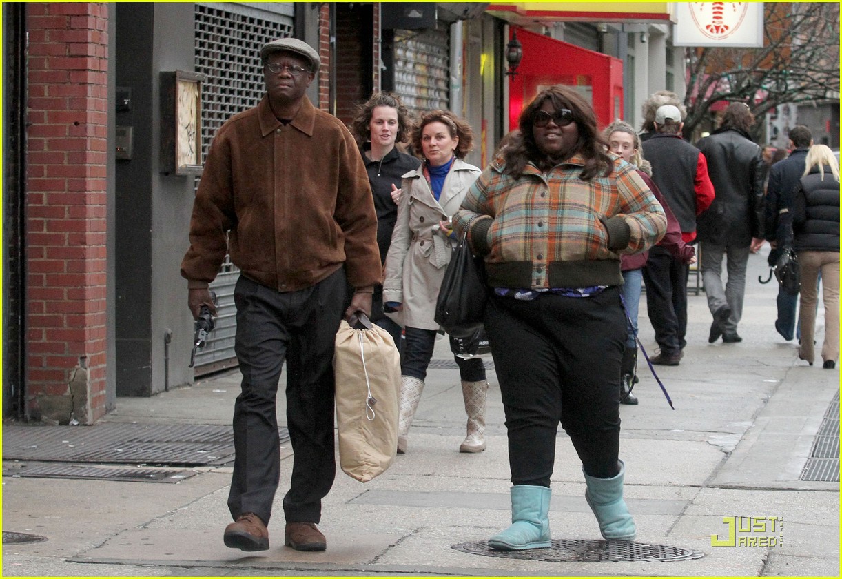 Gabourey Sidibe Blue Boots Made For Walkin'! Photo 2434720 Gabourey
