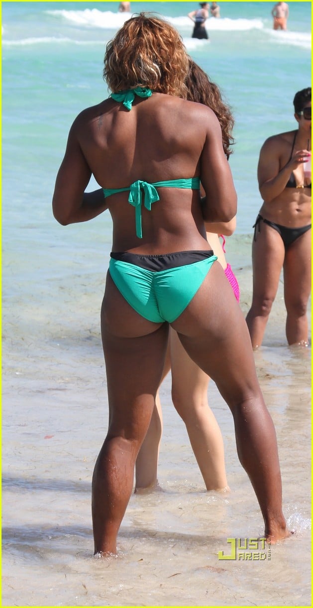 Serena Williams Body Shape - In a Bikini