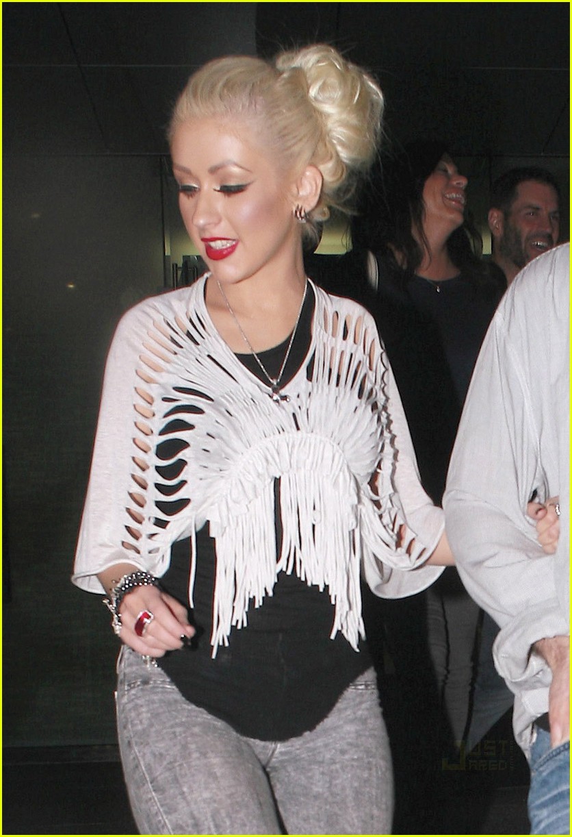 Christina Aguilera: Lakers Game After-Party!: Photo 2459762 | Christina