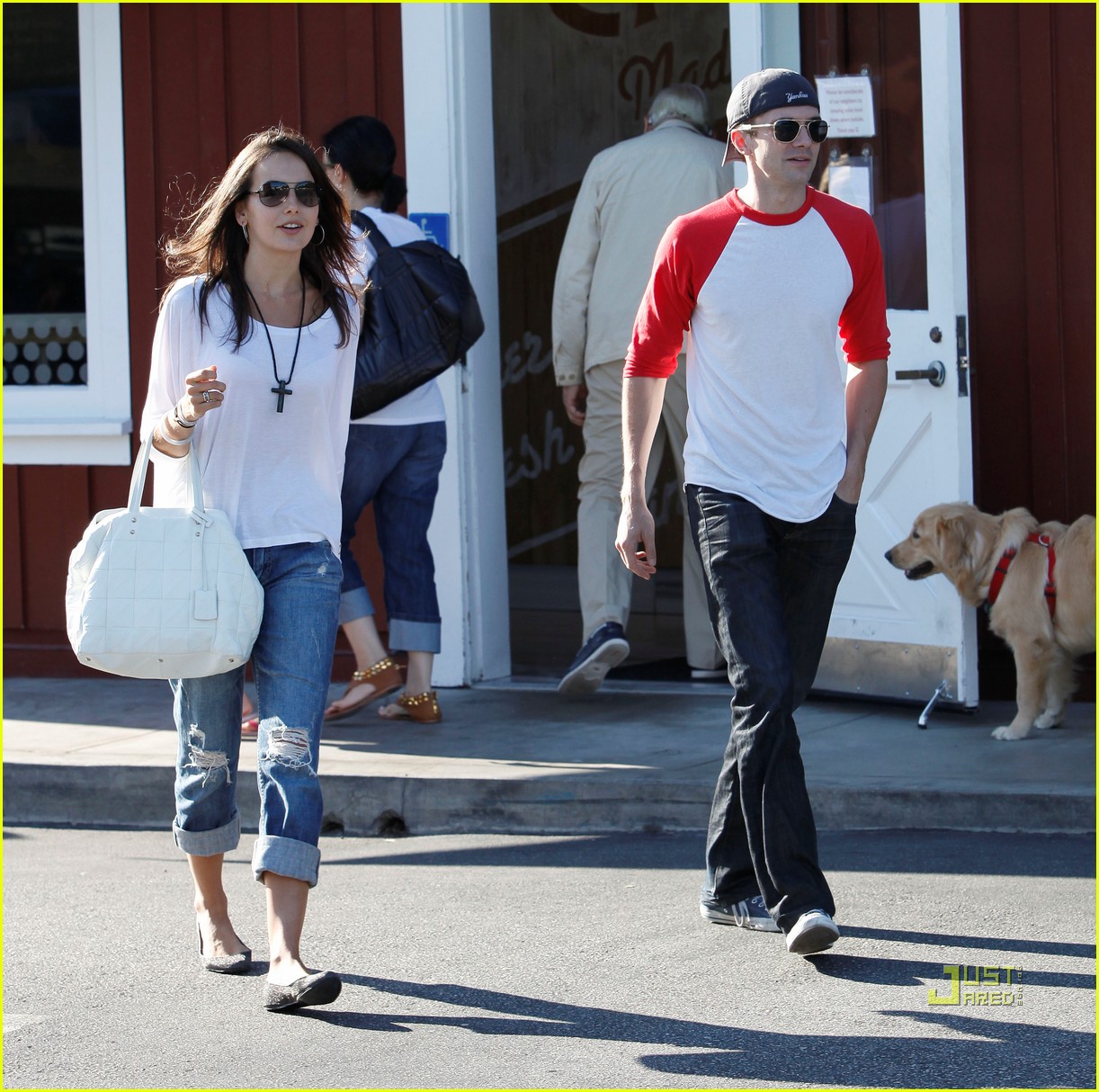 Camilla Belle & Topher Grace: Brentwood Buddies: Photo 2474654 | Alyson