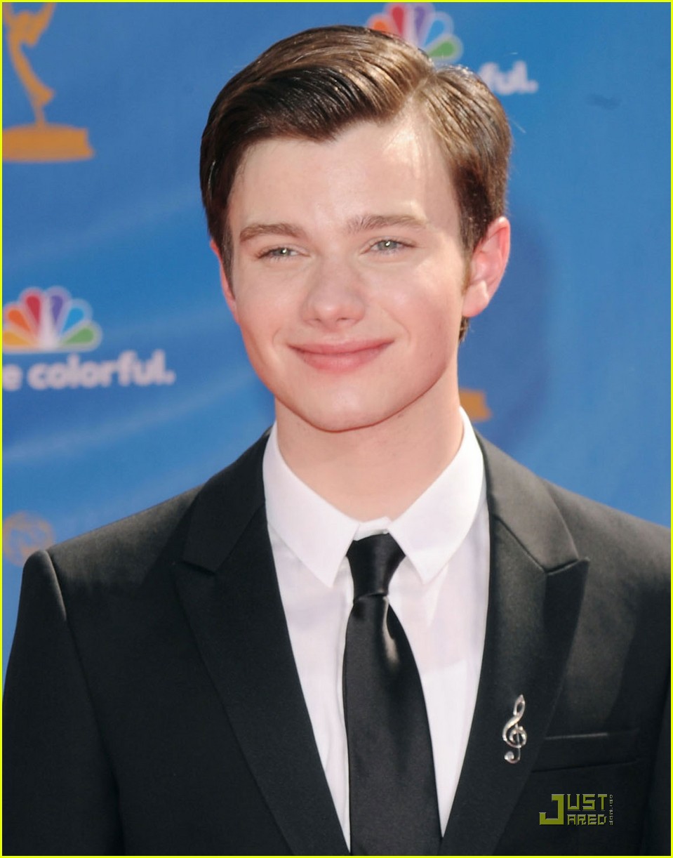 Chris Colfer & Kevin McHale Emmys 2010 Red Carpet Photo 2476256
