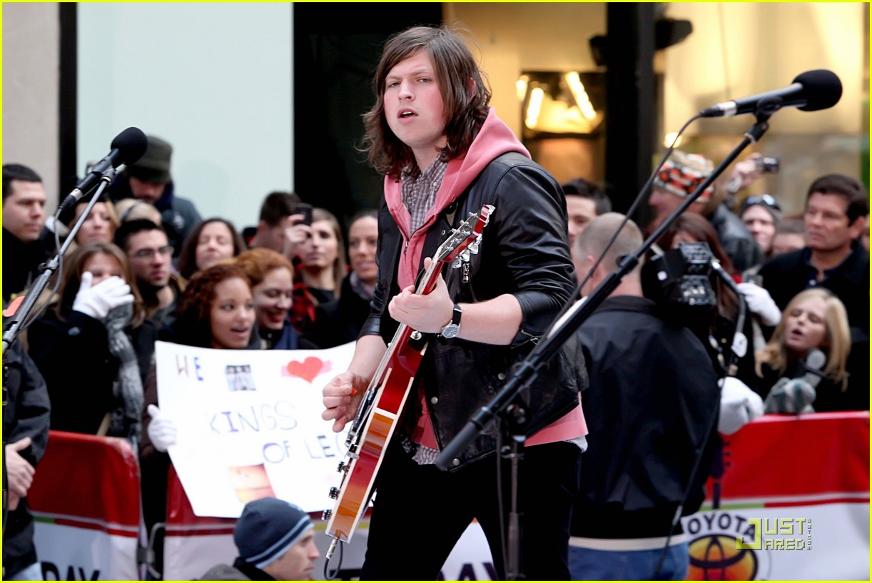 Kings of Leon 'Radioactive' Today Show! Photo 2498477 Caleb