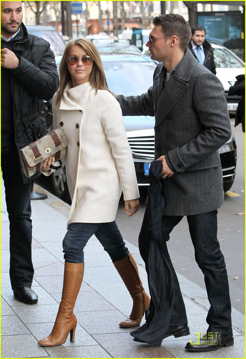 Ryan Seacrest & Julianne Hough Parisian Pair Photo 2498347 Julianne