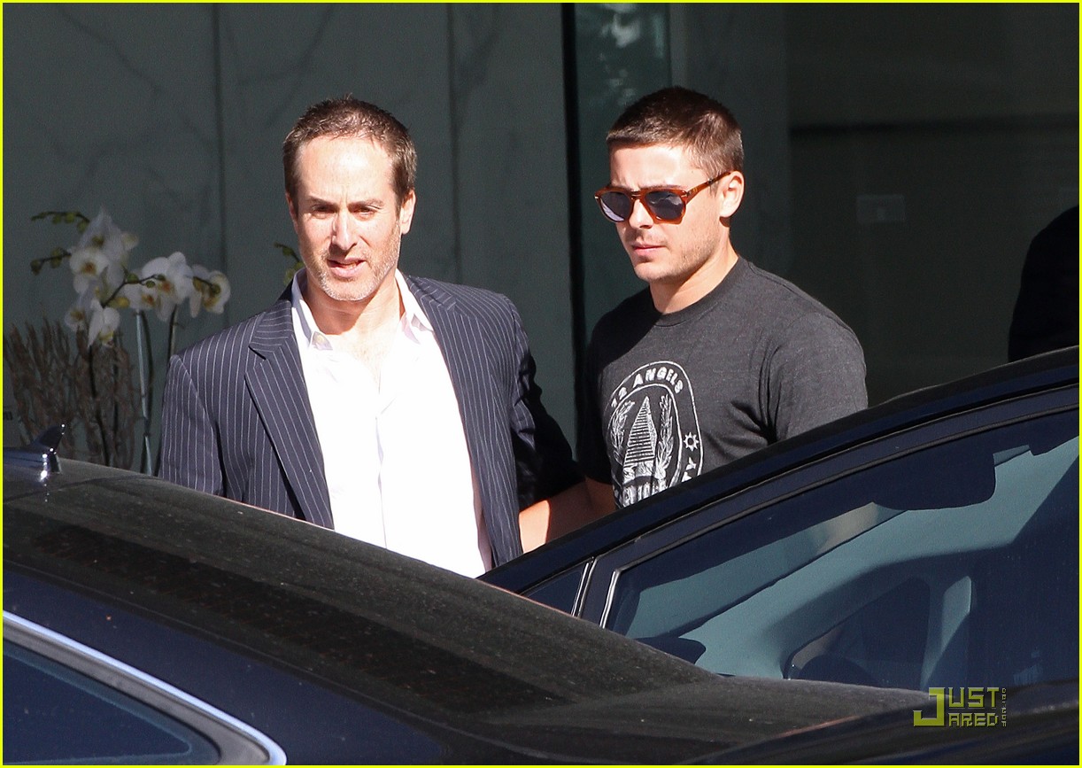 Photo zac efron caa agent meeting 10 Photo 2509874 Just Jared