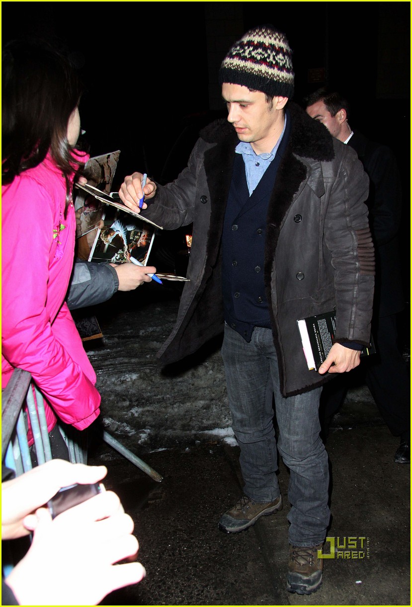 James Franco Went To Poetry Class After Oscar Nomination Photo 2514405