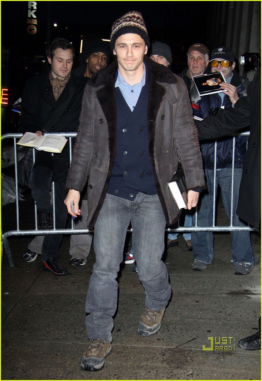 James Franco Went To Poetry Class After Oscar Nomination Photo 2514408