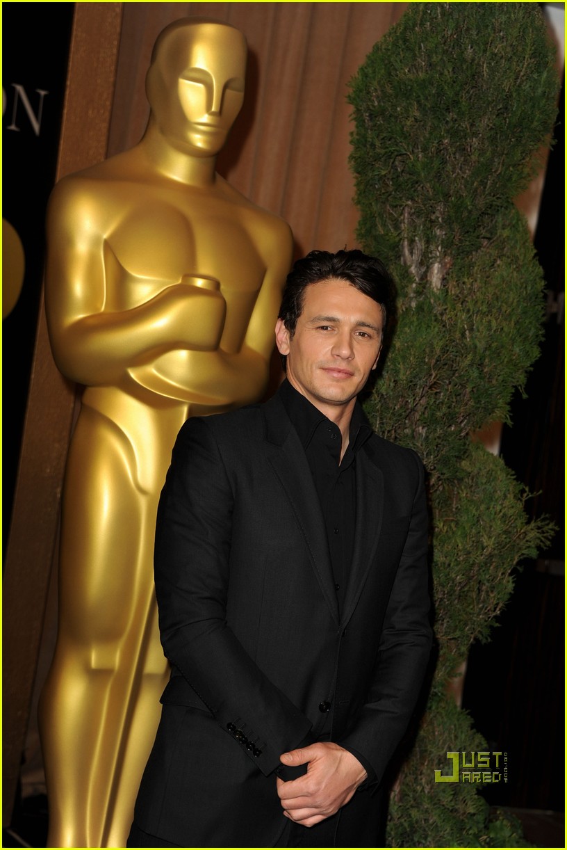 James Franco & Jesse Eisenberg Oscar Nominations Luncheon Photo