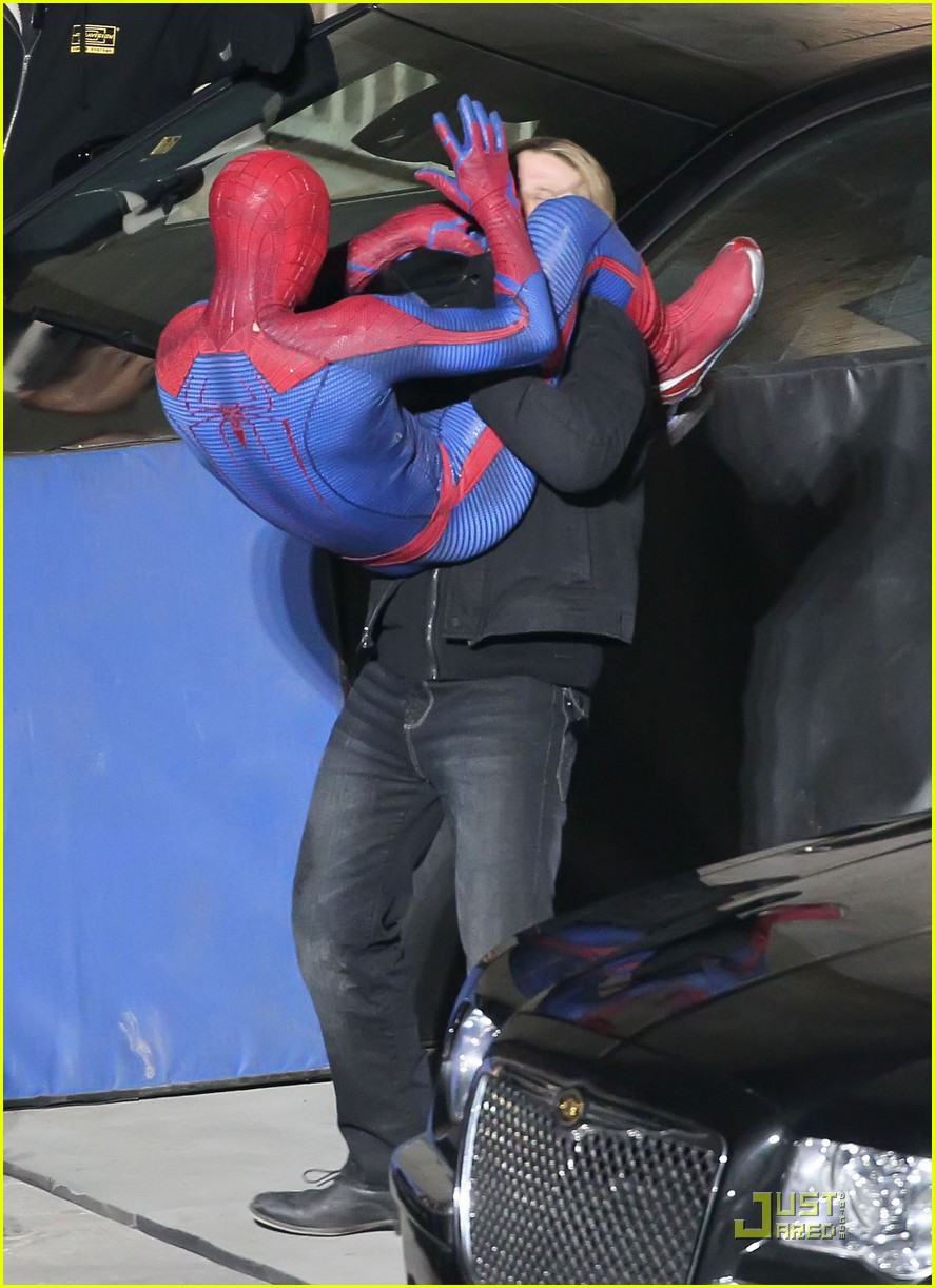 Andrew Garfield In Spider Man A Closer Look At His Stunt Doubles - fdjvgu2