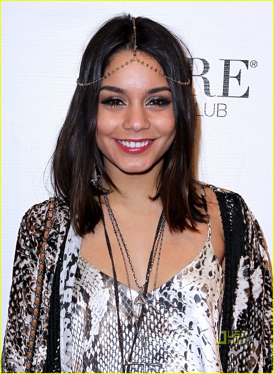 Vanessa Hudgens steps out at Pure nightclub inside Caesars Palace Resort an...