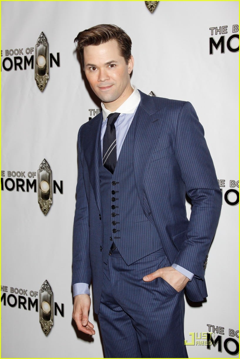 Andrew Rannells & Rory O'Malley: 'Book of Mormon' Opening!: Photo ...