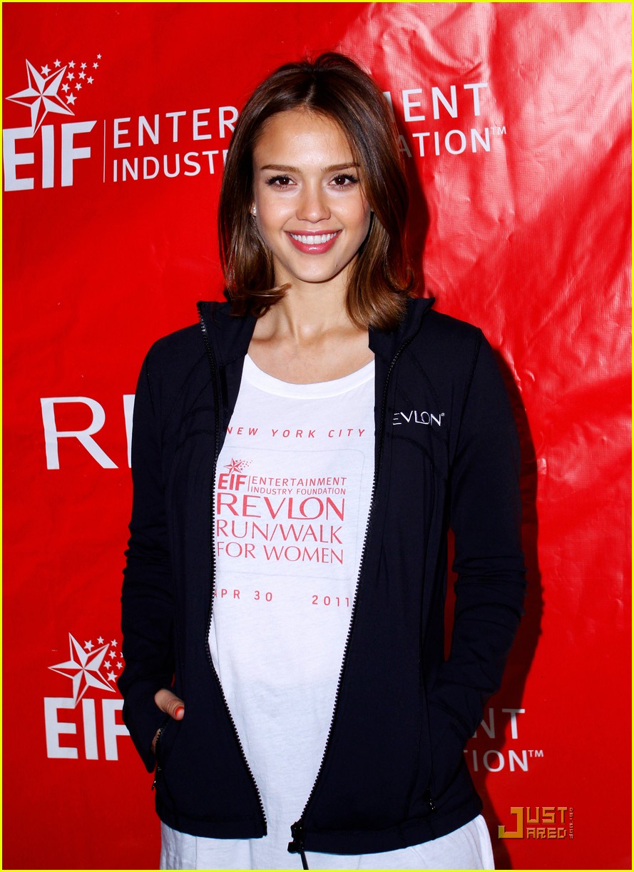 Jessica Alba & Jessica Biel: EIF Revlon Run/Walk!: Photo 2539527 ...