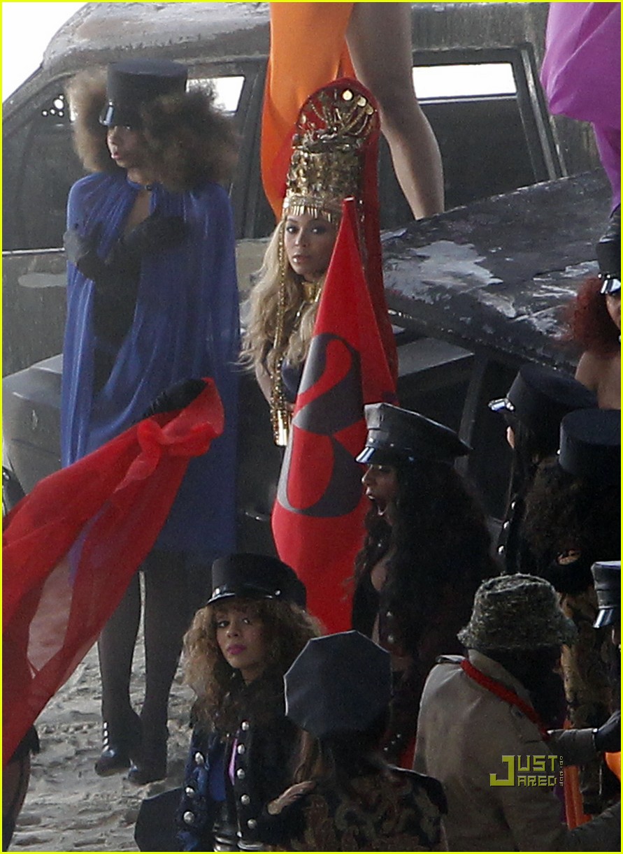 Beyonce: Music Video Shoot in Los Angeles!: Photo 2535031 | Beyonce ...