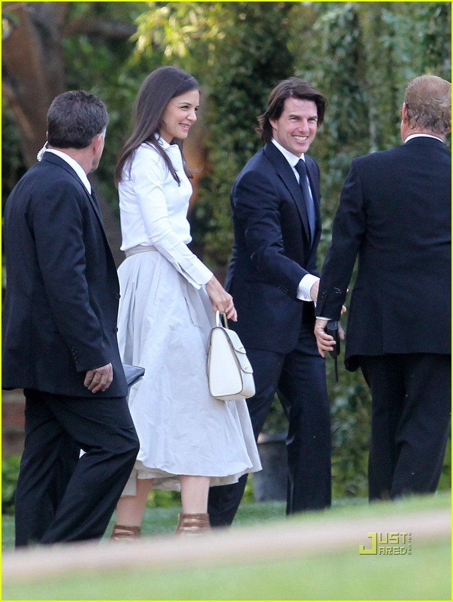 Tom Cruise & Katie Holmes Attend Brad Grey's Wedding Photo 2536077