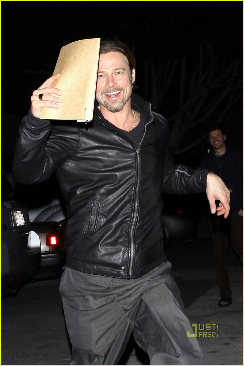 Brad Pitt All Smiles at Akasha Photo 2533031 Brad Pitt Photos