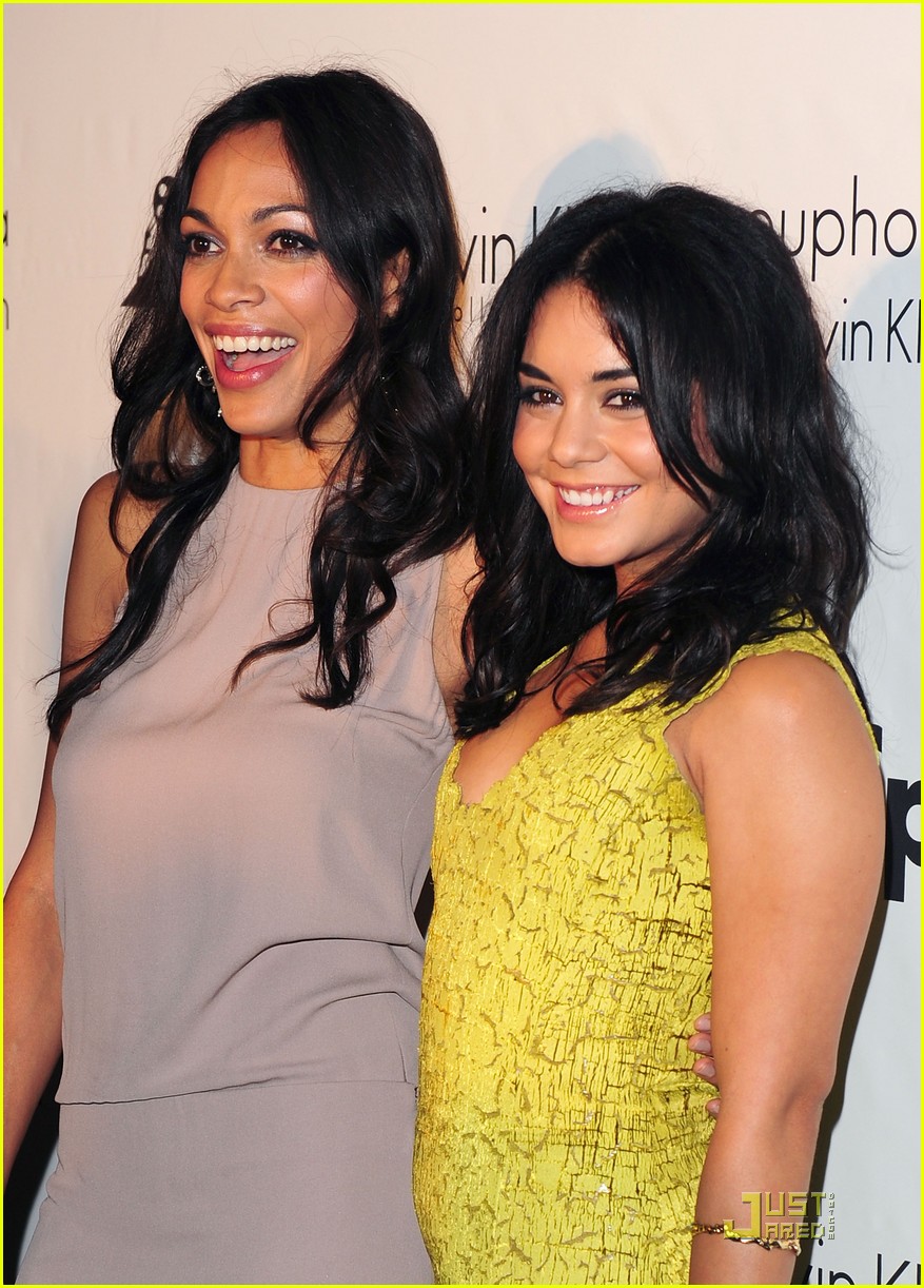 Vanessa Hudgens Calvin Klein Party with Rosario Dawson! Photo 2543495 Rosario Dawson