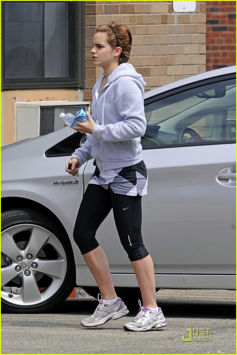 Emma Watson: Weekend Workout.