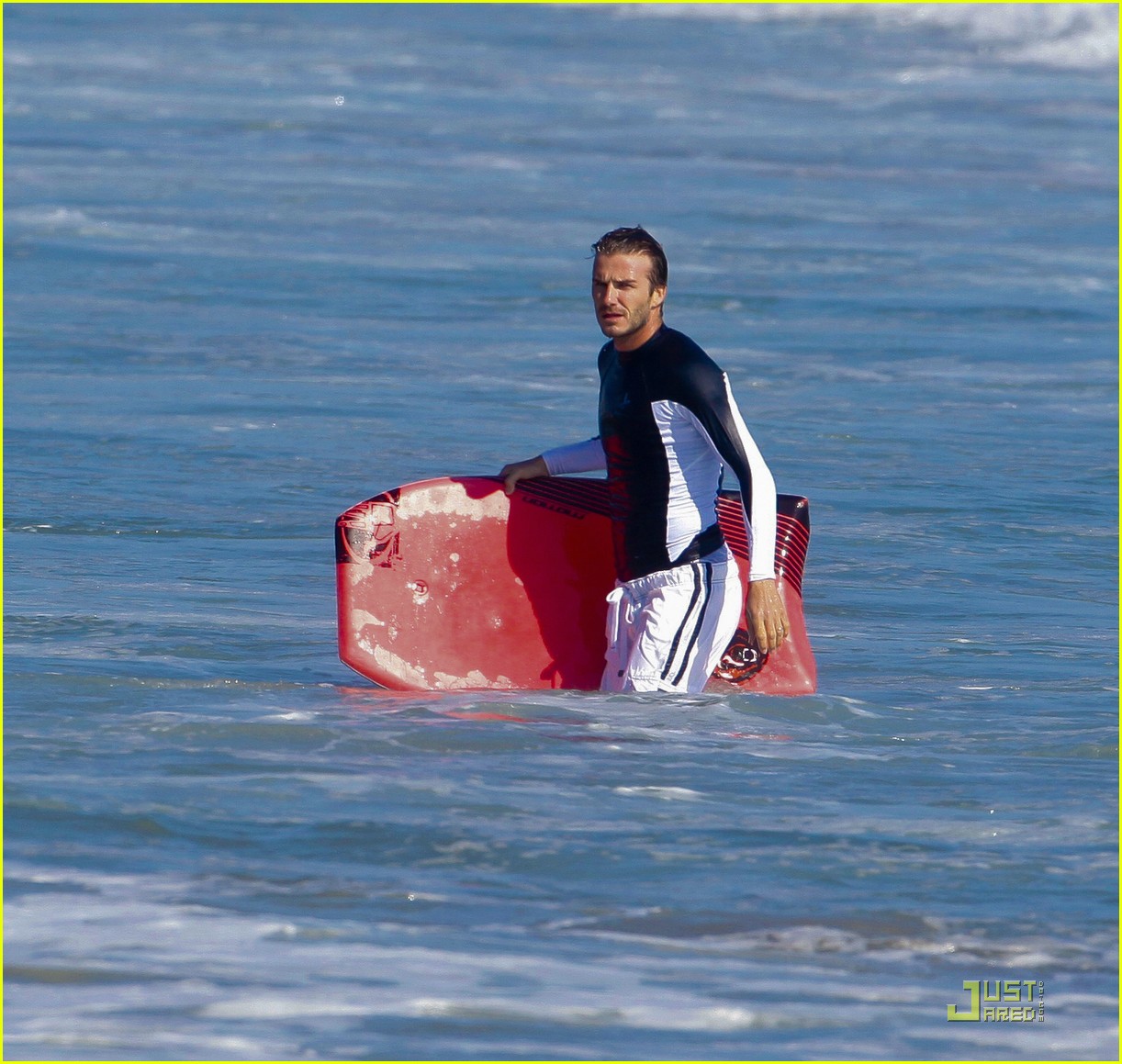 David Beckham Surfing in Malibu with the Boys! Photo 2564804