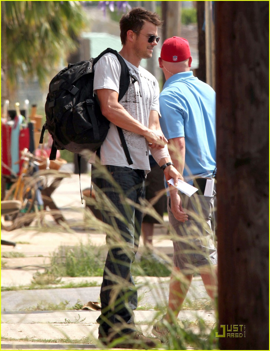 Josh Duhamel 'Fire with Fire' Filming! Photo 2558359 Josh Duhamel