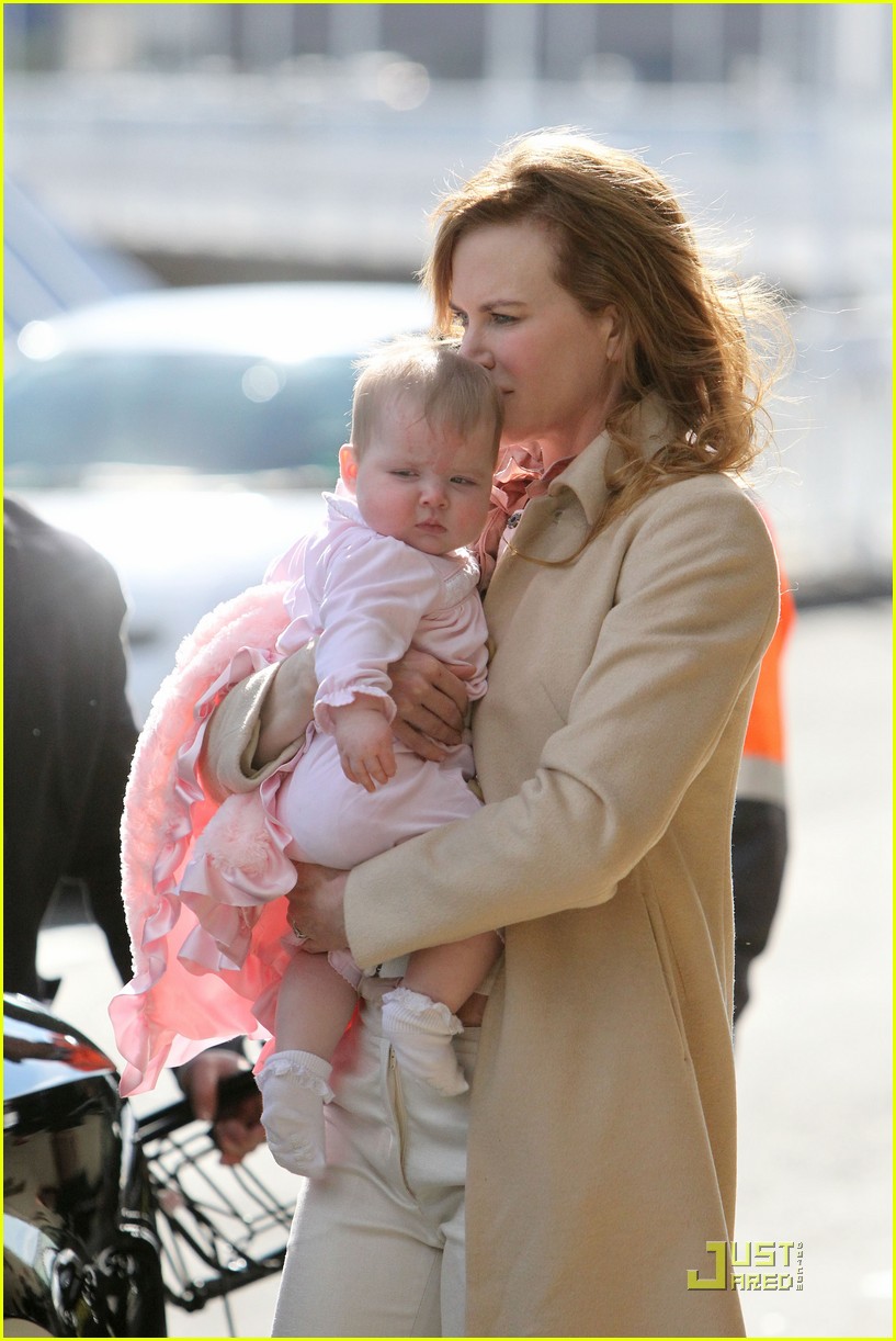 Nicole Kidman Flight with Faith! Photo 2558110 Celebrity Babies