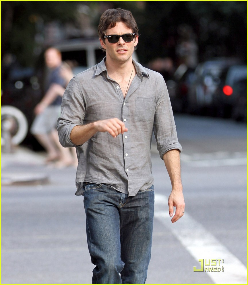 James Marsden NYC Sunday Stroll! Photo 2565537 James Marsden Photos Just Jared Celebrity
