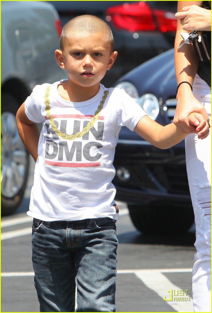 Kingston Rossdale Shaved Head in Studio City! Photo 2569333