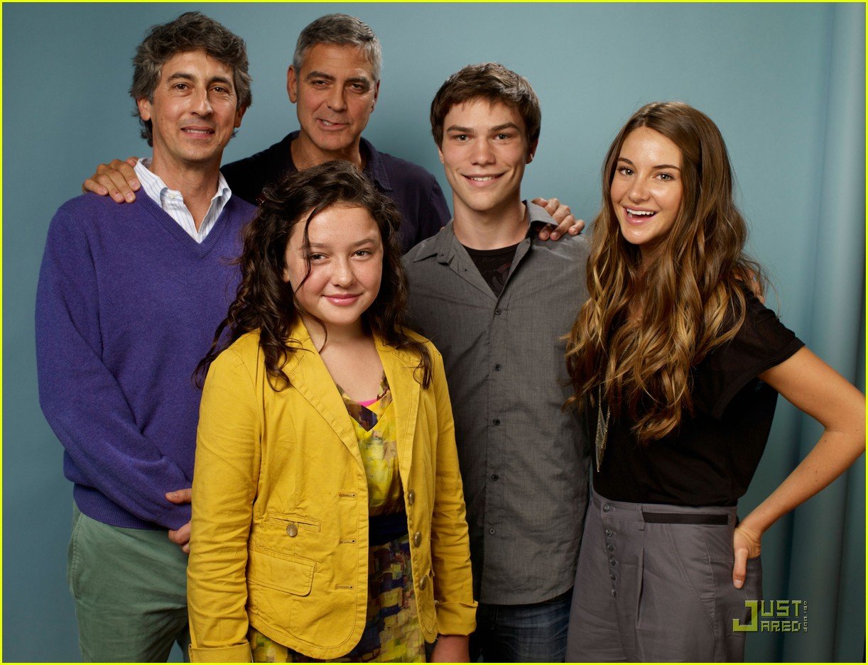 Photo clooney descendants premiere and portraits 03 Photo