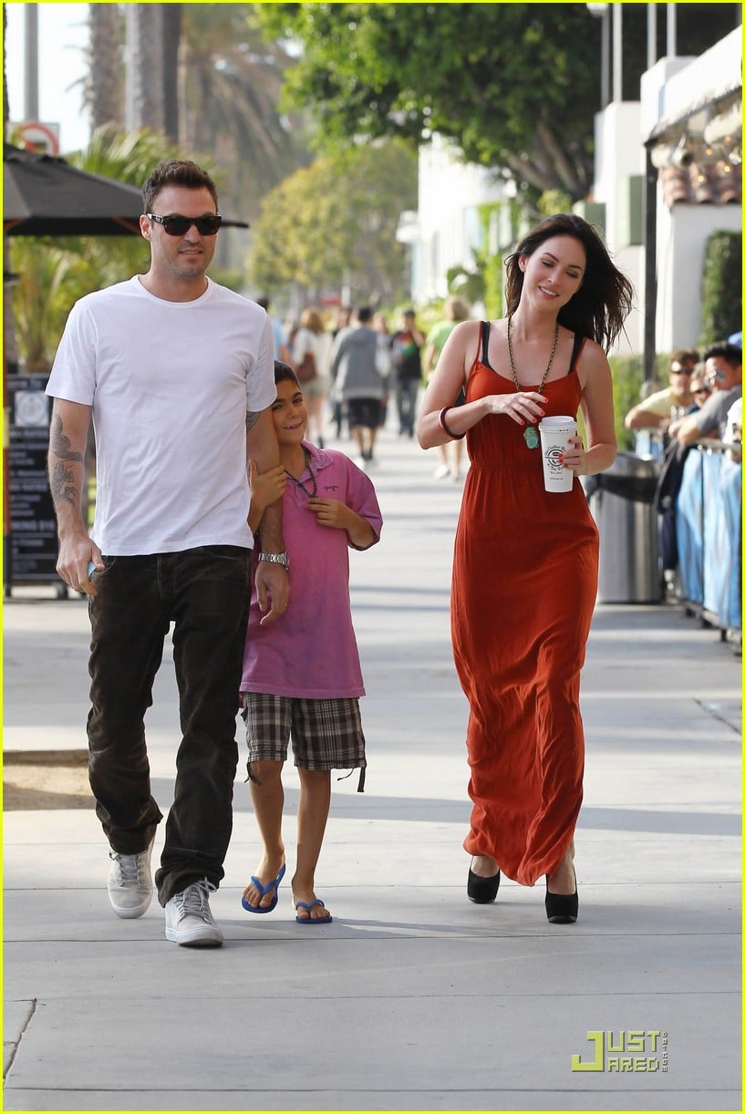 Megan Fox & Brian Austin Green: Santa Monica Sunday Dinner!: Photo