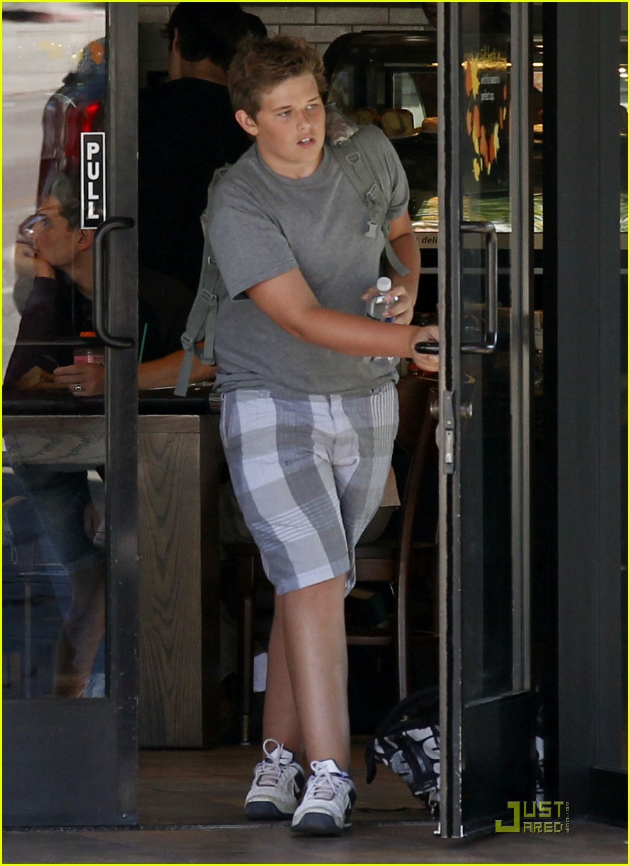 Patrick Schwarzenegger Parents Loved Shirtless Hudson Ad Photo