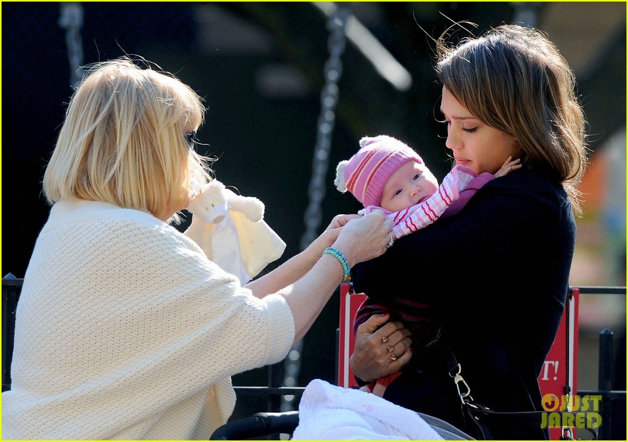 Jessica Alba Park Playdate With Haven & Honor! Photo 2594281 Cash