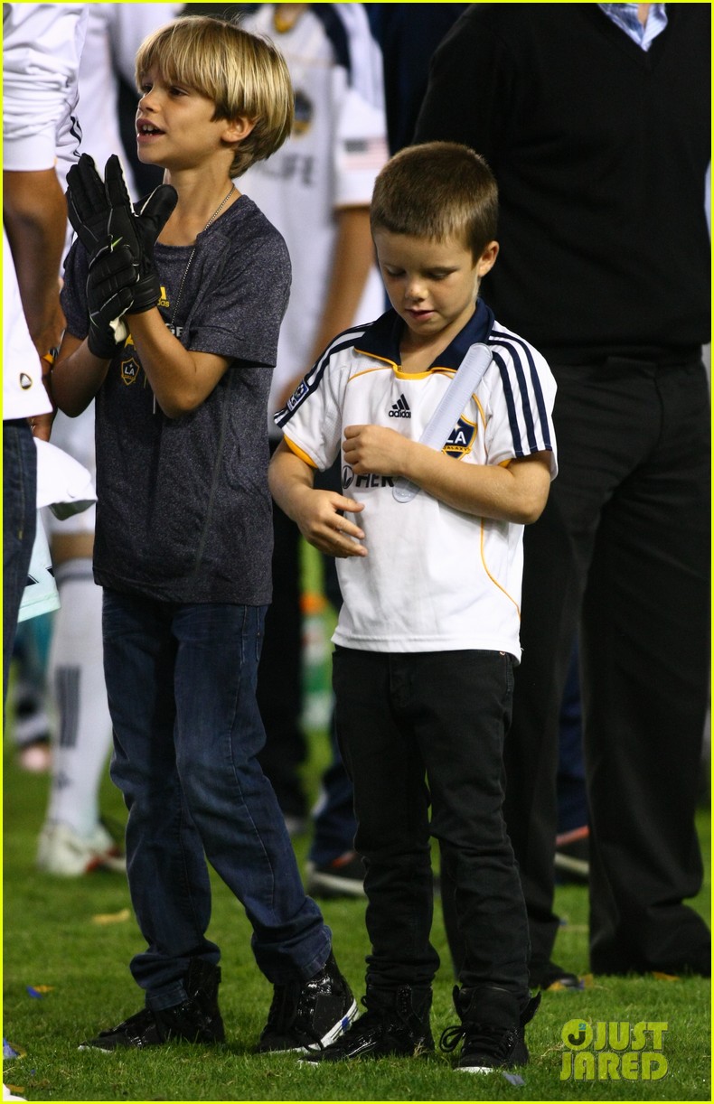 David Beckham Galaxy Celebration with the Boys! Photo 2590719