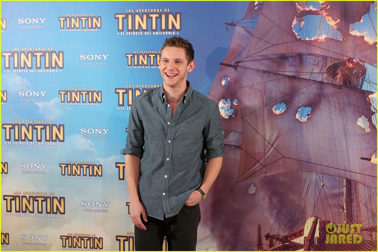 Jamie Bell Takes 'Adventures of Tintin' to Rome Photo 2594616 Jamie