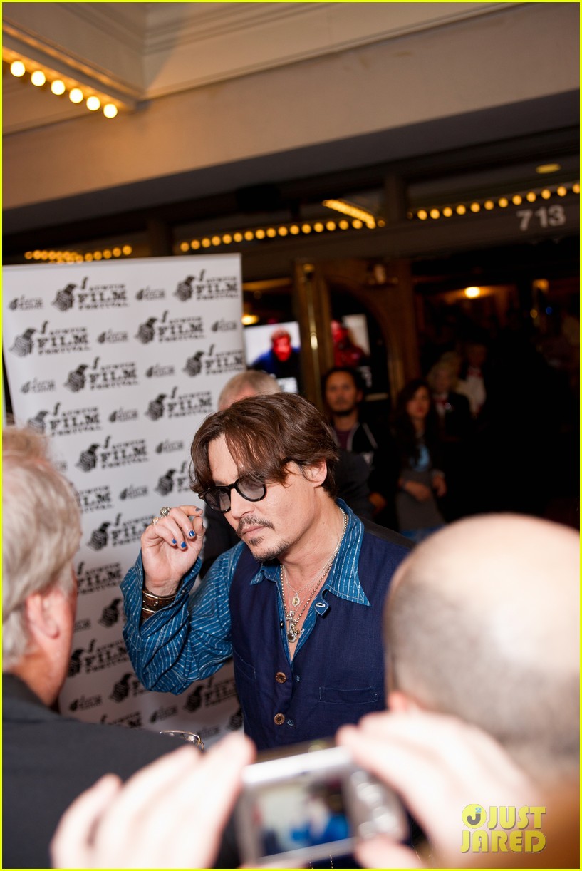 Johnny Depp 'Rum Diary' at Austin Film Festival! Photo 2592396