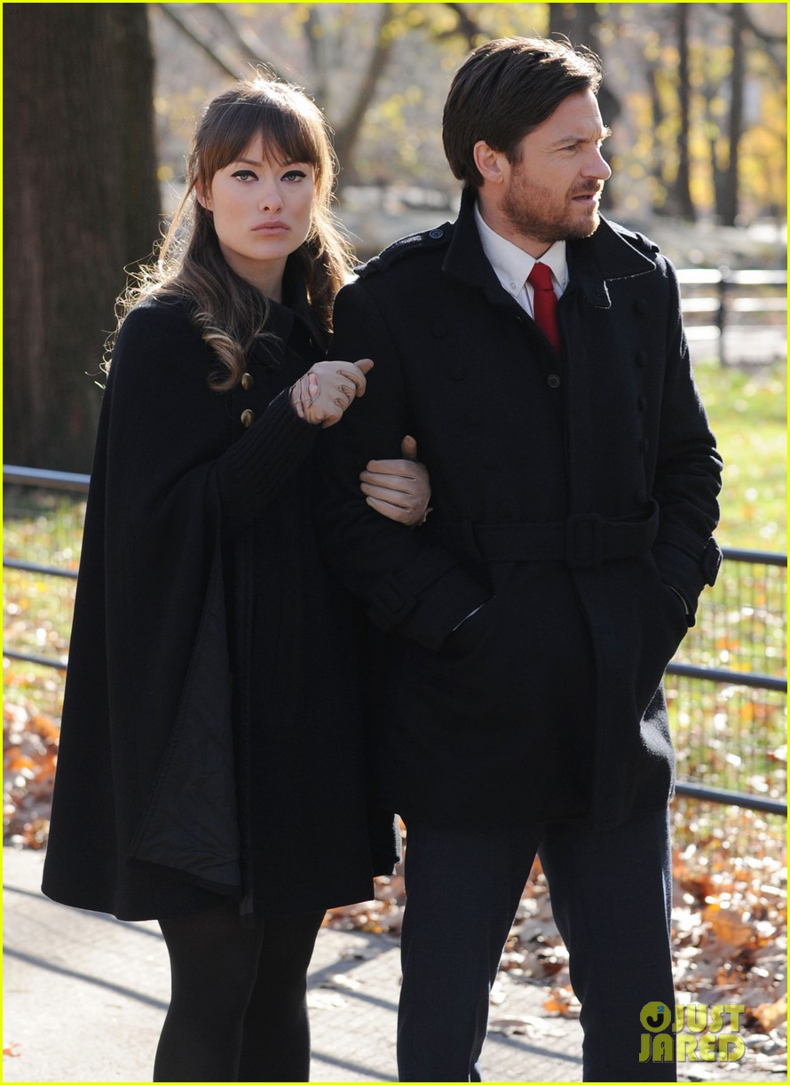 Olivia Wilde & Jason Bateman 'Longest Week' Kiss in Central Park