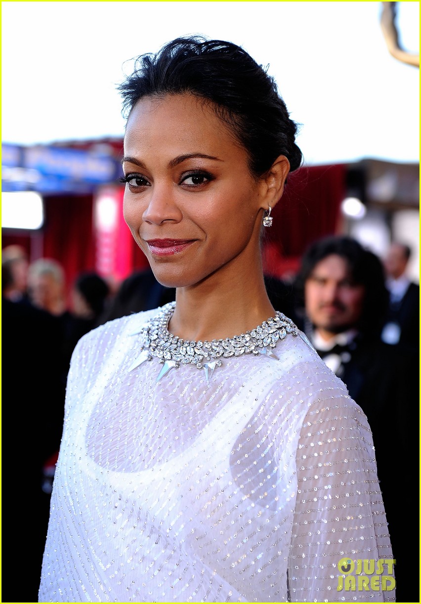 Zoe Saldana - SAG Awards 2012 Red Carpet: Photo 2623423 | Zoe Saldana