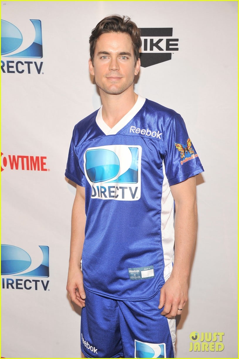 Matt Bomer: Super Bowl Events with Son Kit!: Photo 2625282 | Celebrity