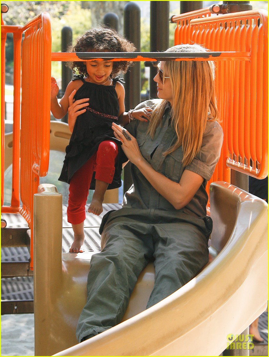 Photo: heidi klum park playtime with the girls 16 | Photo 2635767