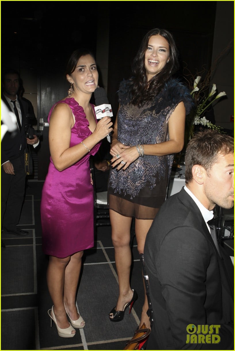 Adriana Lima Brazil Foundation Gala Baby Bump! Photo 2643161
