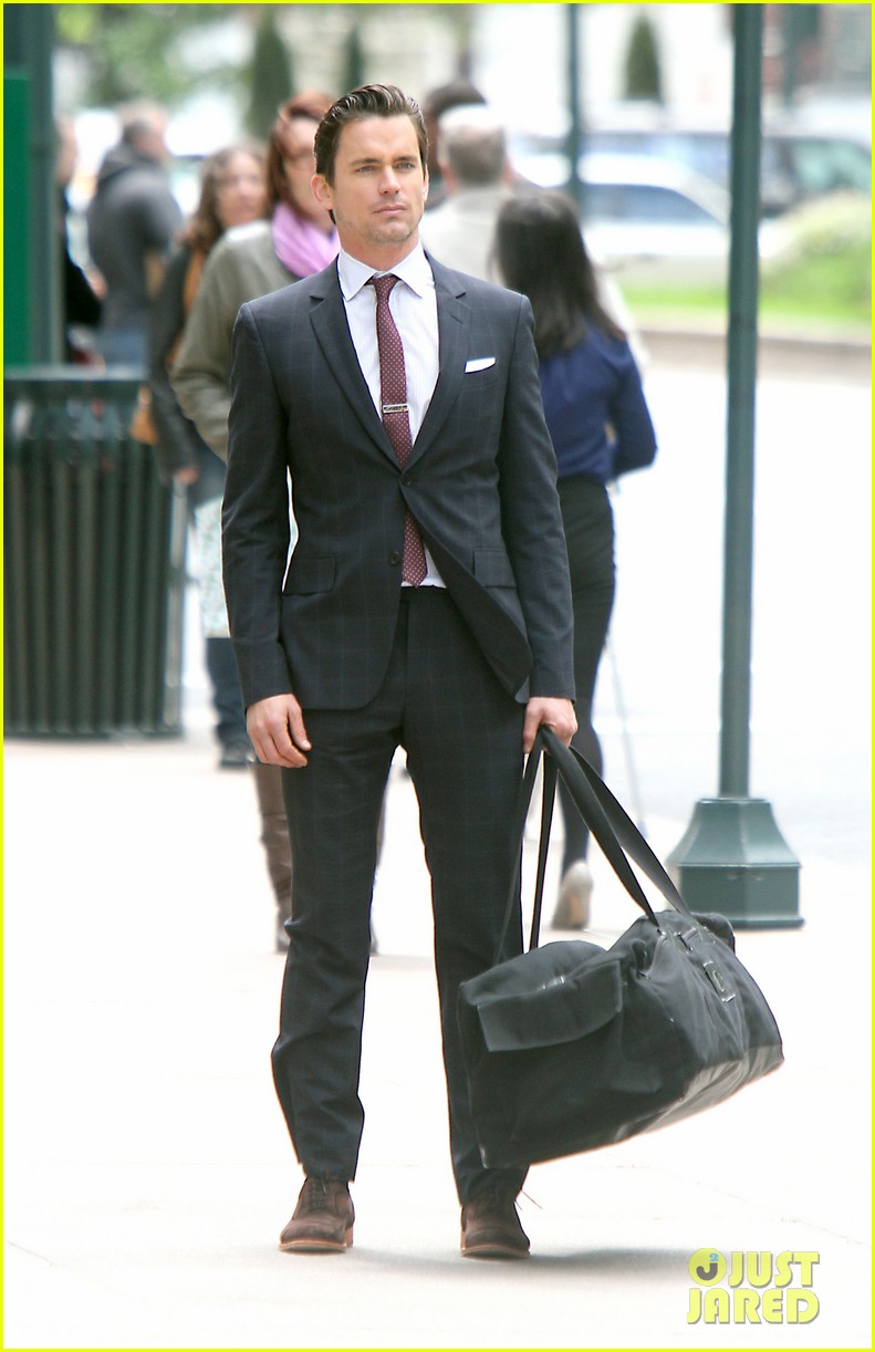Matt Bomer: ‘White Collar’ Set!: Photo 2654670 | Matt Bomer Pictures