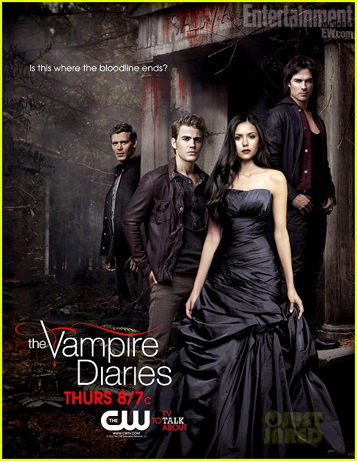 Nina Dobrev & Ian Somerhalder New 'Vampire Diaries' Ad! Photo 2647814